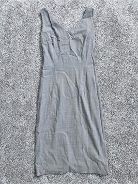 Dior classy gray dress